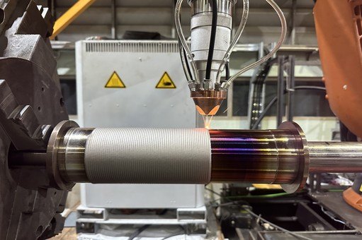 Tungsten carbide laser cladding
